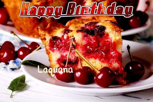 Happy Birthday Laquana Cake Image