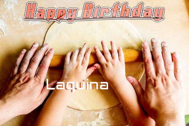 Happy Birthday Cake for Laquina
