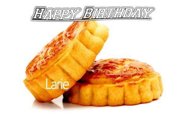 Birthday Wishes with Images of Larie