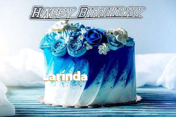 Happy Birthday Larinda Cake Image