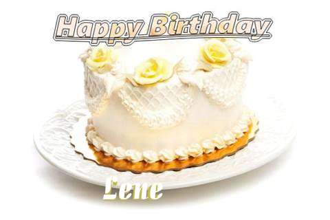 Happy Birthday Cake for Lene