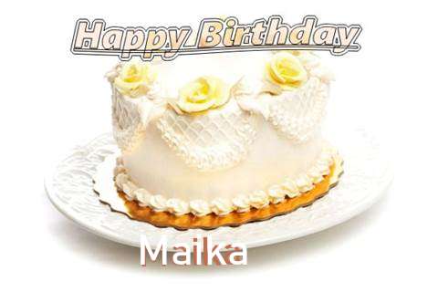 Happy Birthday Cake for Maika