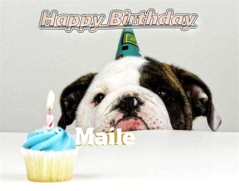 Birthday Wishes with Images of Maile