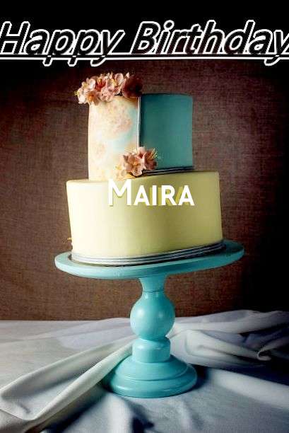 Happy Birthday Cake for Maira