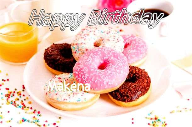 Happy Birthday Cake for Makena