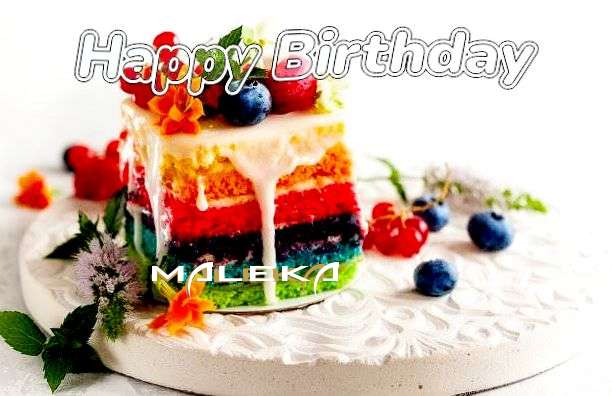 Happy Birthday to You Maleka