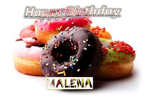 Birthday Wishes with Images of Malena