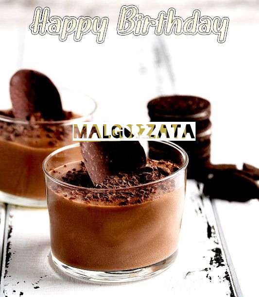 Birthday Wishes with Images of Malgorzata
