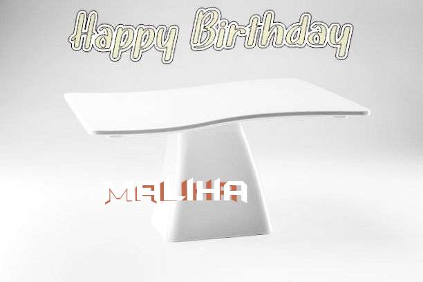 Birthday Wishes with Images of Maliha