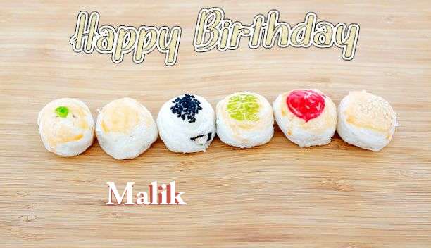 Birthday Wishes with Images of Malik