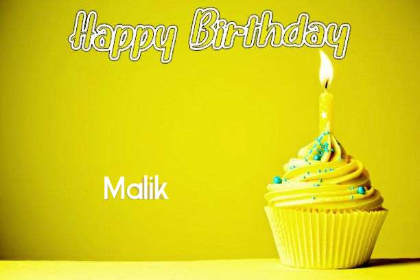 Happy Birthday Malik Cake Image