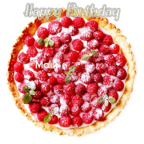 Happy Birthday Cake for Malik