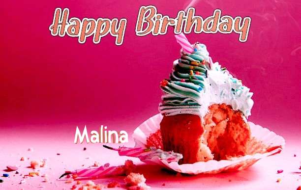 Happy Birthday Wishes for Malina