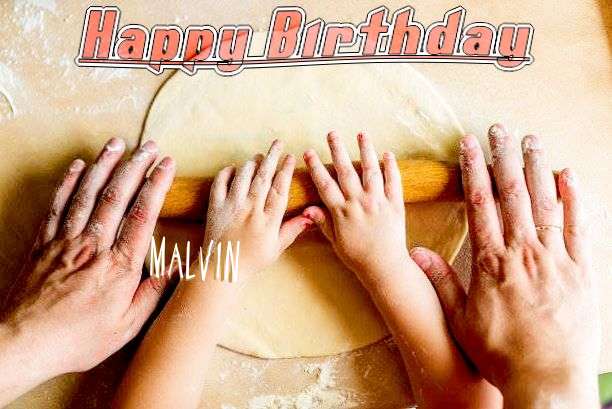 Happy Birthday Cake for Malvin