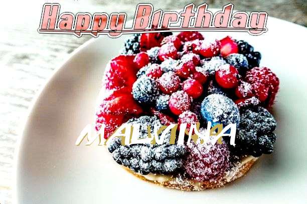 Happy Birthday Cake for Malvina