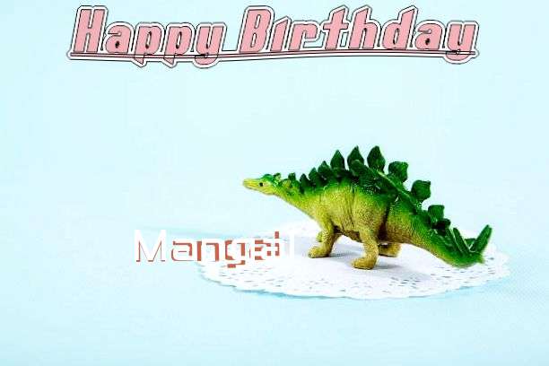Happy Birthday Mangal Cake Image