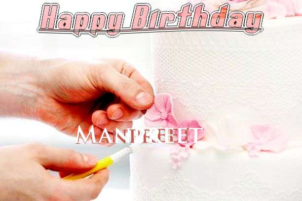 Birthday Wishes with Images of Manpreet