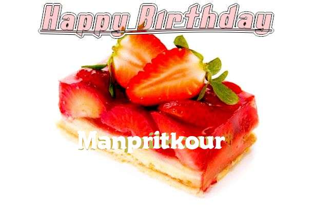 Happy Birthday Cake for Manpritkour