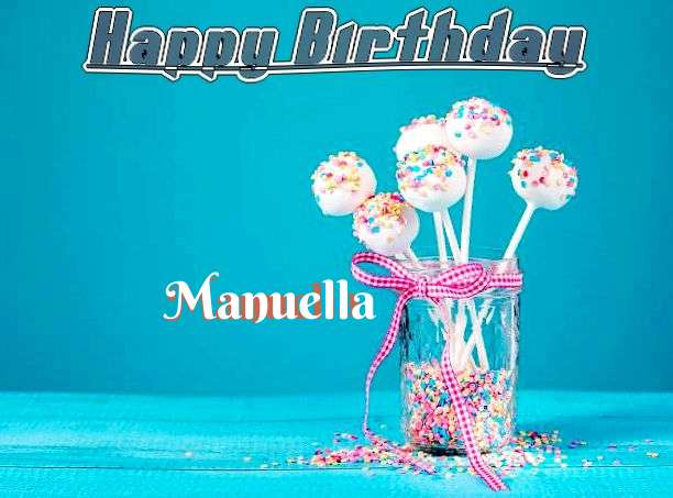 Happy Birthday Cake for Manuella