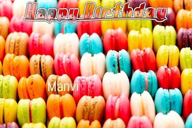 Birthday Images for Manvi