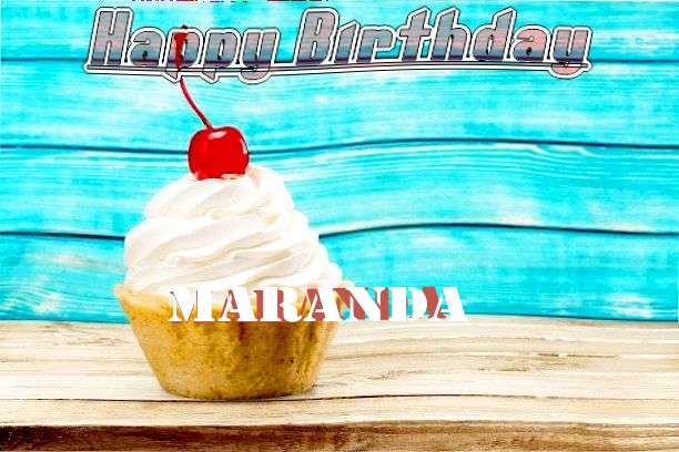 Birthday Wishes with Images of Maranda