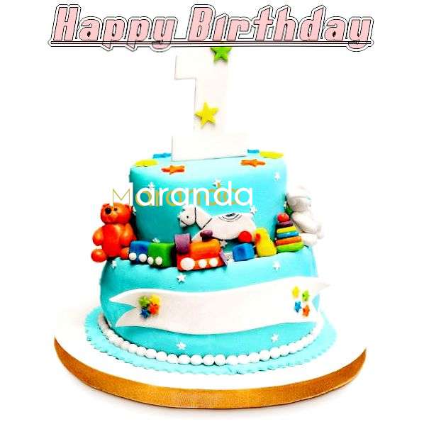 Happy Birthday to You Maranda