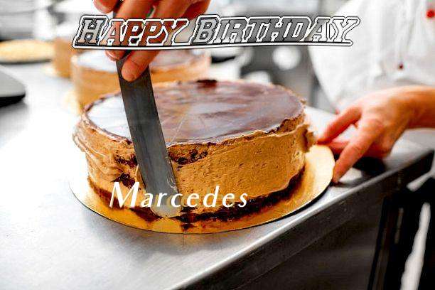Happy Birthday Marcedes Cake Image
