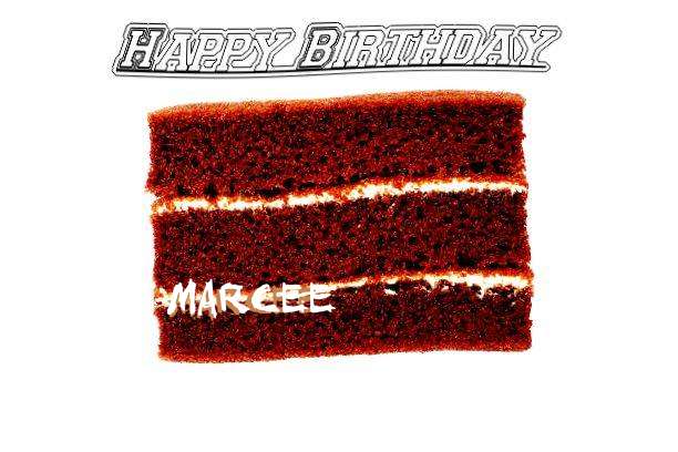 Happy Birthday Cake for Marcee