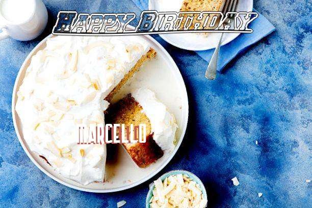 Happy Birthday Marcello Cake Image