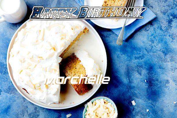 Happy Birthday Marchelle Cake Image
