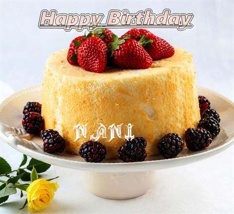Happy Birthday Nani Cake Image