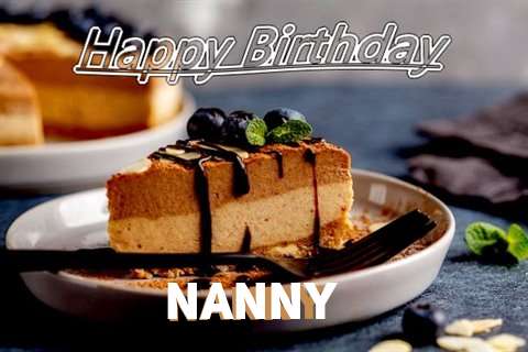 Happy Birthday Nanny Cake Image