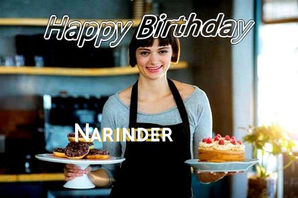 Happy Birthday Wishes for Narinder