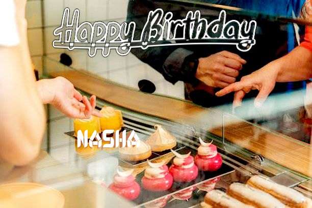 Happy Birthday Nasha Cake Image