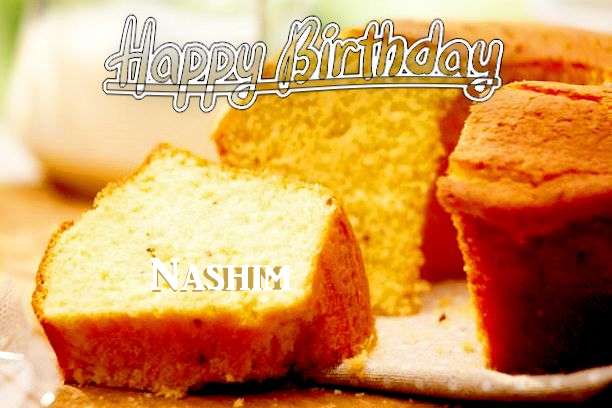 Happy Birthday Cake for Nashim