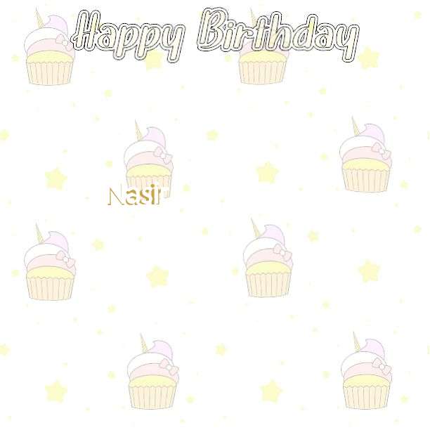 Happy Birthday Cake for Nasir