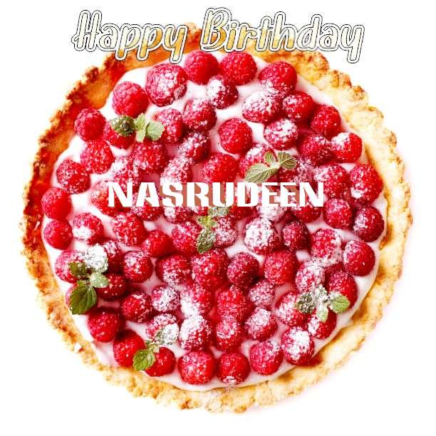 Happy Birthday Cake for Nasrudeen
