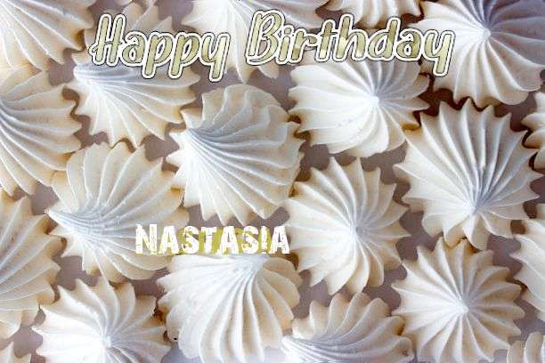 Happy Birthday Nastasia Cake Image