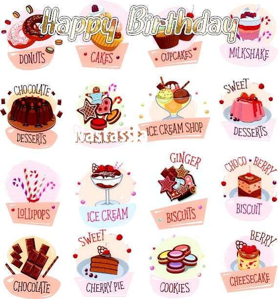 Happy Birthday Nastassia Cake Image