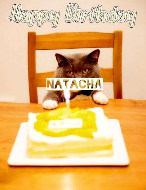Happy Birthday Cake for Natacha
