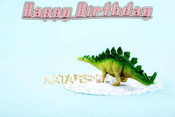 Happy Birthday Natarsha Cake Image