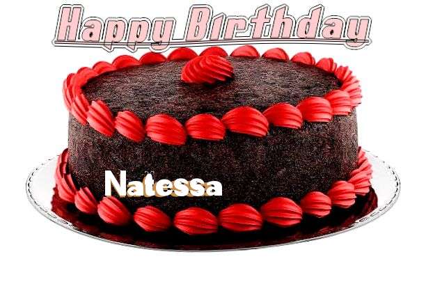 Happy Birthday Cake for Natessa