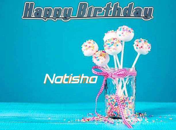 Happy Birthday Cake for Natisha