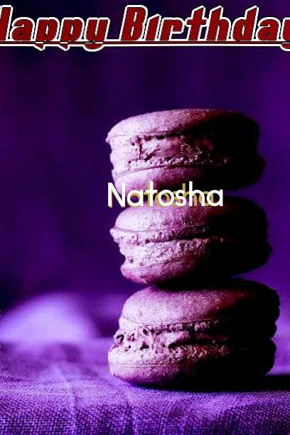 Happy Birthday Cake for Natosha