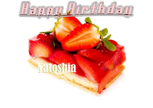 Happy Birthday Cake for Natoshia