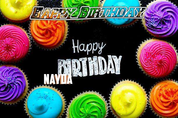 Happy Birthday Cake for Nayda
