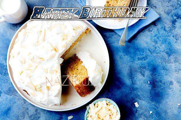 Happy Birthday Nazirul Cake Image
