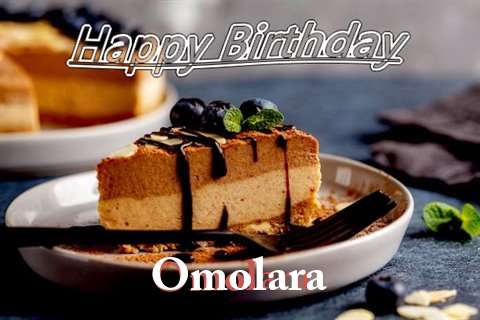 Happy Birthday Omolara Cake Image