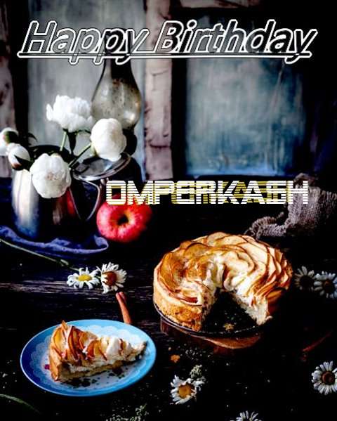 Happy Birthday Omperkash Cake Image