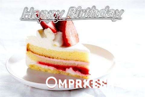 Happy Birthday Omprkesh